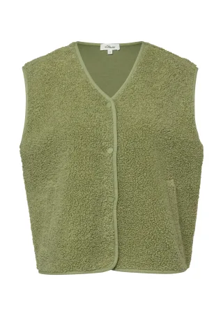 s.Oliver - Indoor-Weste olive - Gr. - 46