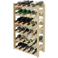 Lenmar Weinregal Lenmar Weinregal Weinregal Holz Flaschenregal für 12 - 91 Flaschen