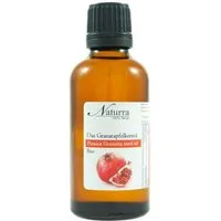 Naturra Körperöl Bio Granatapfelkernöl kaltgepresst unraffinierte Premiumqualität Glas, Kaltpressung, nativ, Upcycling Beauty, Premiumqualität, Omega-5-9-6-Öl