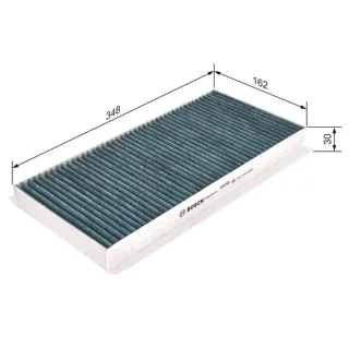 Bosch Aktivkohle-Innenraumfilter Ford Focus Tourneo Transit 0986628516