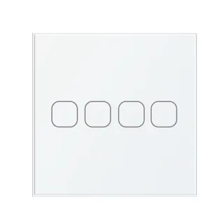 86 Type Tuya WiFi Touch Smart Switch Voice Control APP Control Timer Function Work with Amazon Alexa Google Assistant [N