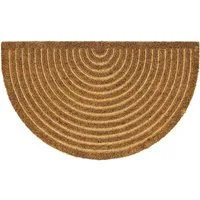 Yoursol Fußmatte Türmatte Coco Shape für Wohnzimmer, Flur, Outdoor Matte Eingang, Halb