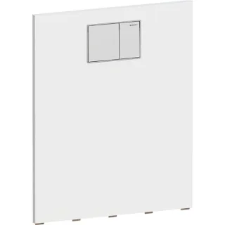 Geberit Designplatte AquaClean Komplettanlage oben weiß-alpin, 242901111 242901111