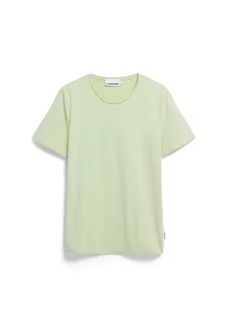 Armedangels - JAAMES BRUSHED T-SHIRT green ash - Gr. - S
