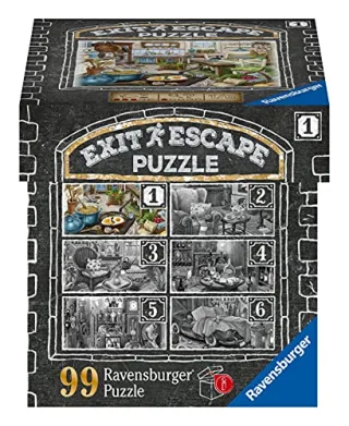 Ravensburger EXIT Puzzle 16877 - Im Gutshaus Küche [99 Teile]