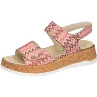 Waldläufer H-LIBBY Plateausandale Sommerschuh, Sandalette, Bequemschuh mit Klettverschlüsse, H-Weite