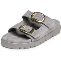 vitaform Damen Pantoletten Veloursleder Pantolette
