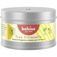 Bolsius Duftkerze Bolsius Citronella Kerze in Metalldose 8,7 x 4,9