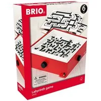 BRIO® Spiel Brio Familienspiele Labyrinth mit Übungsplatten rot 5 Teile 34020