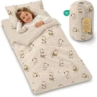 Totsy Baby Kinderschlafsack mit Kissen & Reißverschluss für Baby 3-7 Jahre Indoor