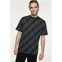 adidas Originals T-Shirt MONOGRAM AOP TE mit Rundhalsausschnitt, ohne Verschluss, sportlicher Stil