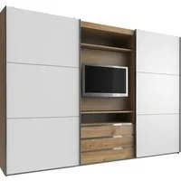 Wimex Schwebetürenschrank Magic by fresh to go tolles EXTRA: mit drehbarem TV-Element, mittig mit Schubladen