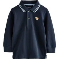 Next Langarm-Poloshirt Langärmeliges Polo-Shirt (1-tlg)