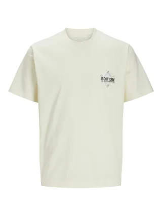 JACK&JONES - JCODYNAMIC DUST TEE SS CREW NECK JNR sweet corn - Gr. - 176