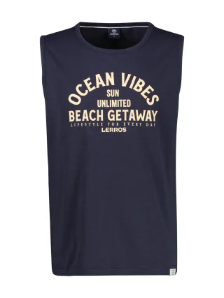 LERROS - TANK TOP classic navy - Gr. - XL