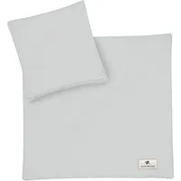 Julius Zöllner Kinderbettwäsche Baby- und Kinderbettwäsche aus 100% Musselin, Musselin, 2 teilig, erhältlich in den Größen 80x80+35x40cm und 100x135+40x60cm