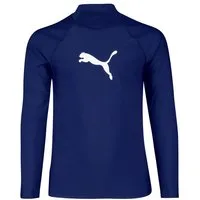PUMA Rash Guard PUMA SWIM KIDS UNISEX RASHGUARD mit langen Ärmeln, Stehkragen