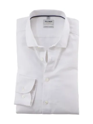 OLYMP - OLYMP Level Five garment washed weiß - Gr. - 46