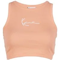 Karl Kani Muskelshirt Karl Kani Small Signature Essential Racer Rib Top (1-tlg)