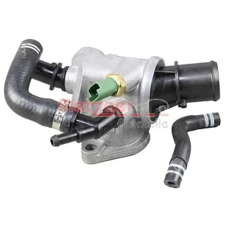 Metzger Thermostat 88 ?C + Dichtung + Sensor Alfa Romeo 147 GT Fiat Bravo 2 Stilo Lancia Thesis