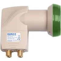 Humax Green Power Quad-LNB 343, stromsparend Universal-Quad-LNB (für 4 Teilnehmer, Umweltfreundliche Verpackung, LTE Filter)
