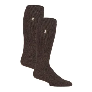 2er Pack Herren Extra Lange Kniestrümpfe für Skifahrer