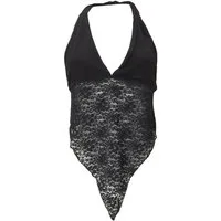 Guru-Shop T-Shirt Goa Elfen Top, Psytrance Bandeau Top,.. Festival, Ethno Style, alternative Bekleidung