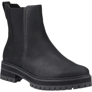 TOMS Bennet Leder Women's Schwarz Stiefel