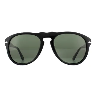 Lunettes De Soleil Persol 649 95/31 Noir Vert 54mm