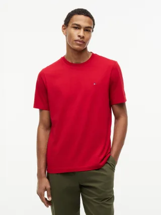 ESS SEASONAL REG FIT SOLID TEE Medium Red - Gr. - XXL