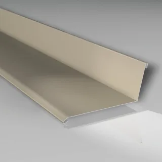 Aluminium Wandanschluss Giebelseite | 240 x 155 x 2000 mm