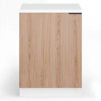 blumfeldt Spülenunterschrank WoodVista (Set) Geschirrspülerschrank Arbeitsplatte MDF mit Griff