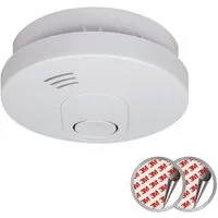 Elro Rauchmelder (Optischer Brandmelder Rauchwarnmelder 10 Jahres Batterie, Magnethalter)
