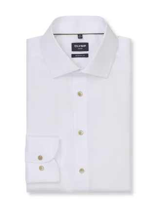OLYMP - Modern Fit: Businesshemd grau - Gr. - 40