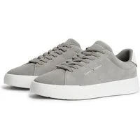 Tommy Hilfiger TH COURT CORE SUEDE Sneaker Freizeitschuh, Halbschuh, Schnürschuh mit seitlichem Logoschriftzug