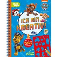 PAW Patrol Ich bin kreativ! / diverse, Mit toller Schablone und vielen bunten Stickern