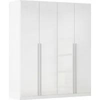 rauch Kleiderschrank Schrank Drehtürenschrank Ankleide Garderobe Schlafzimmerschrank LORCA (Breiten: 181/271 cm, Höhe: 210 cm) mit langen Griffstangen, elegante Hochglanz-Front MADE IN GERMANY