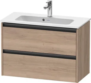 Duravit Ketho2 Waschtischunterschrank wandhängend compact 810x390x549 Ei K25256055550000