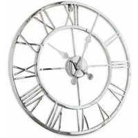 Mirabeau Wanduhr Uhr Houston silber