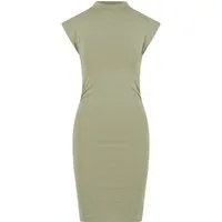 URBAN CLASSICS Shirtkleid Urban Classics Ladies Short Cotton Jersey Dress (1-tlg)