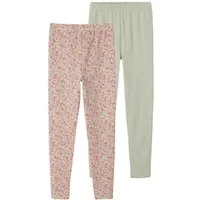 vertbaudet Leggings Mädchen Leggings BASIC 2er-Pack