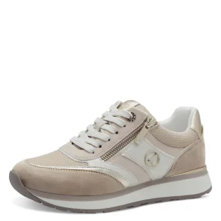 Tamaris - Da.-Schnürer ivory glam - Gr. - 36