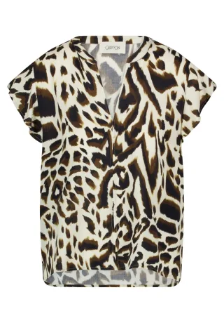 CARTOON - Blusenshirt Nature/Khaki - Gr. - 46