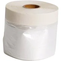 A.S. Création Klebeband Kreppband mit Abdeckfolie 2 in 1 für Malerarbeiten, 1 Rolle à 55 cm x 20 m
