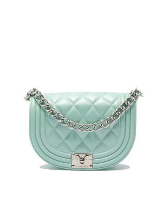 Marc Ellis Handtasche GREEN AND SILVER