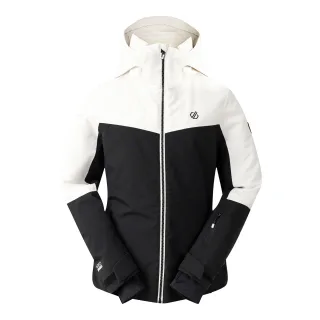 Dare 2B - "Iced" Skijacke für Damen, Wasserfest (Reiher Weiß/Schwarz)