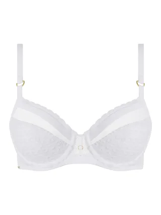 Chantelle Lingerie - Monogram Bedeckender Bügel-BH weiss - Gr. - 80 E