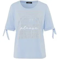 TUZZI T-Shirt mit funkelndem Schriftzug