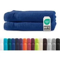 Devior Handtuch Set Frottierserie Elegance in vielen Farben, hochwertig mit 500 g/m², Duschtücher - 100% Baumwolle (Spar-Set, 2-St), 70x140 cm, saugstark, schnelltrocknend & geruchsneutral