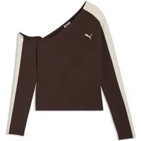 PUMA Crop-Top T7 Asymmetrisches Top Damen